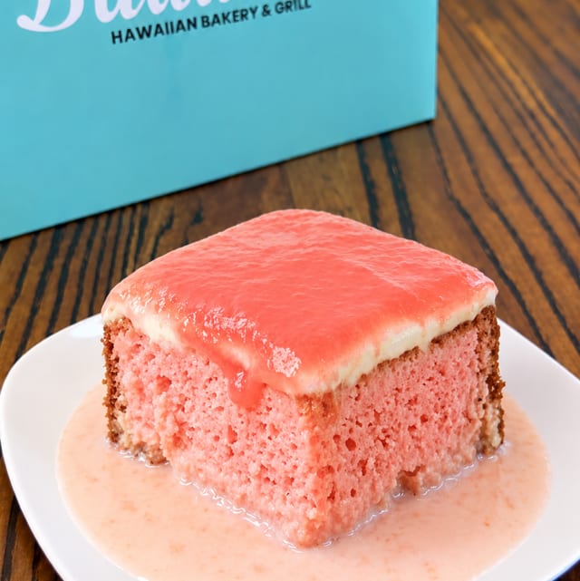 Guava Tres Leches Cake.