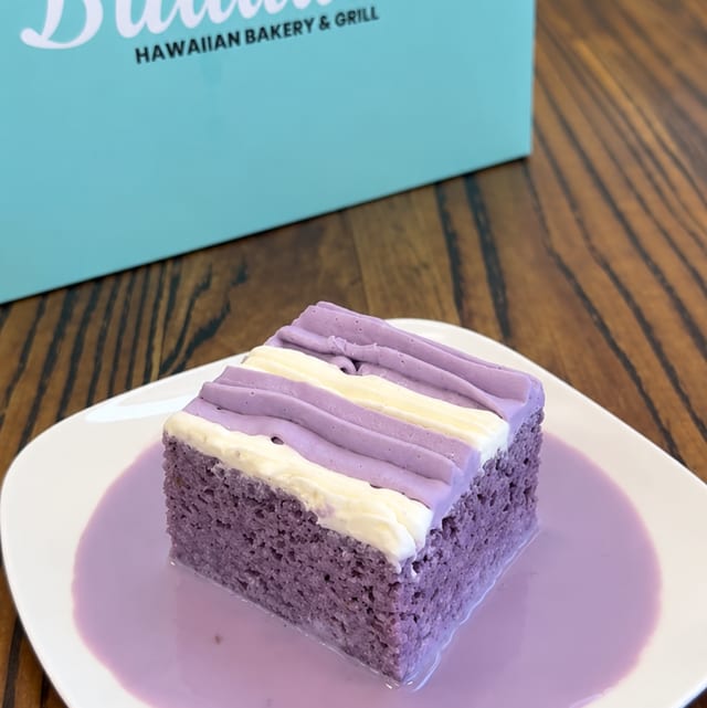 Ube Tres Leches Cake.