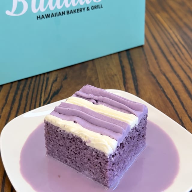 Ube Tres Leches Cake.