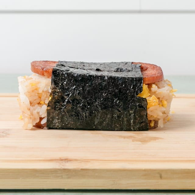 Fried Rice & Spam Musubi.