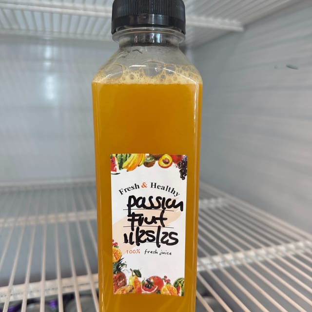 Passion Fruit Juice.