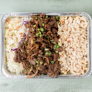 Hawaiian Bento Buffet Tray